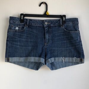 PAIGE blue jean Shorts